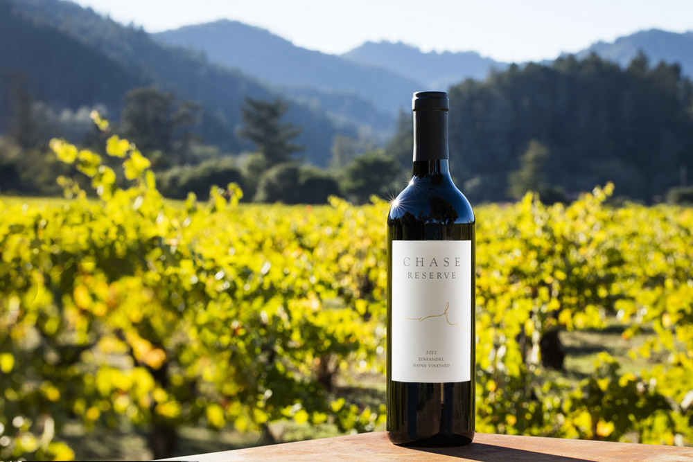 LP/Chase/Chase　25-3P-118　h355w75 2022 CHASE Hayne Vineyard Reserve Zinfandel | Chase Cellars