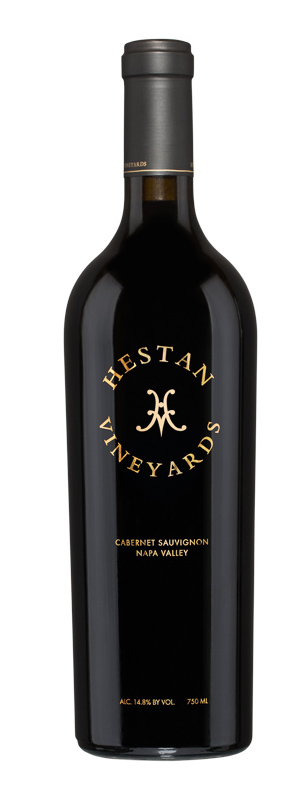 Bottle of 2018 Hestan Cabernet Sauvignon