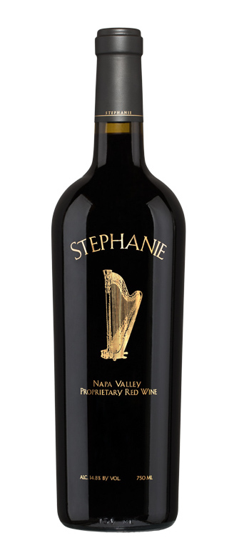 Bottle of 2018 Stephanie Proprietary Red Wine