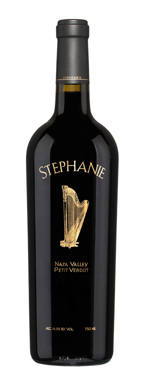 Bottle of 2018 Stephanie Petit Verdot